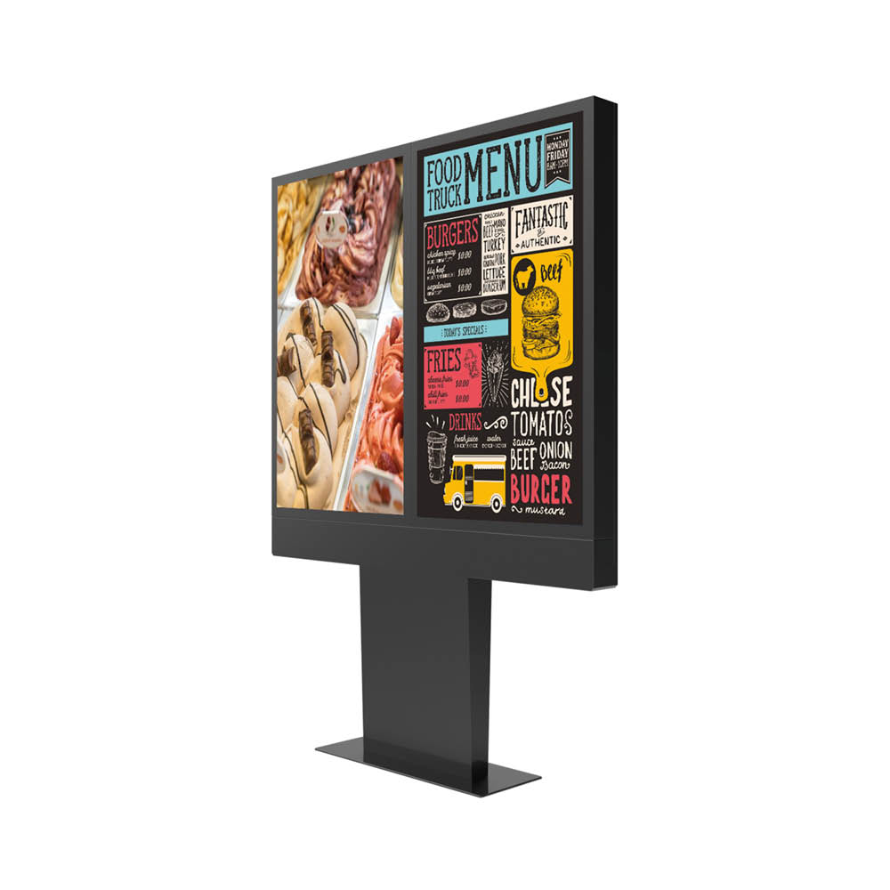Digitale drive thru abri