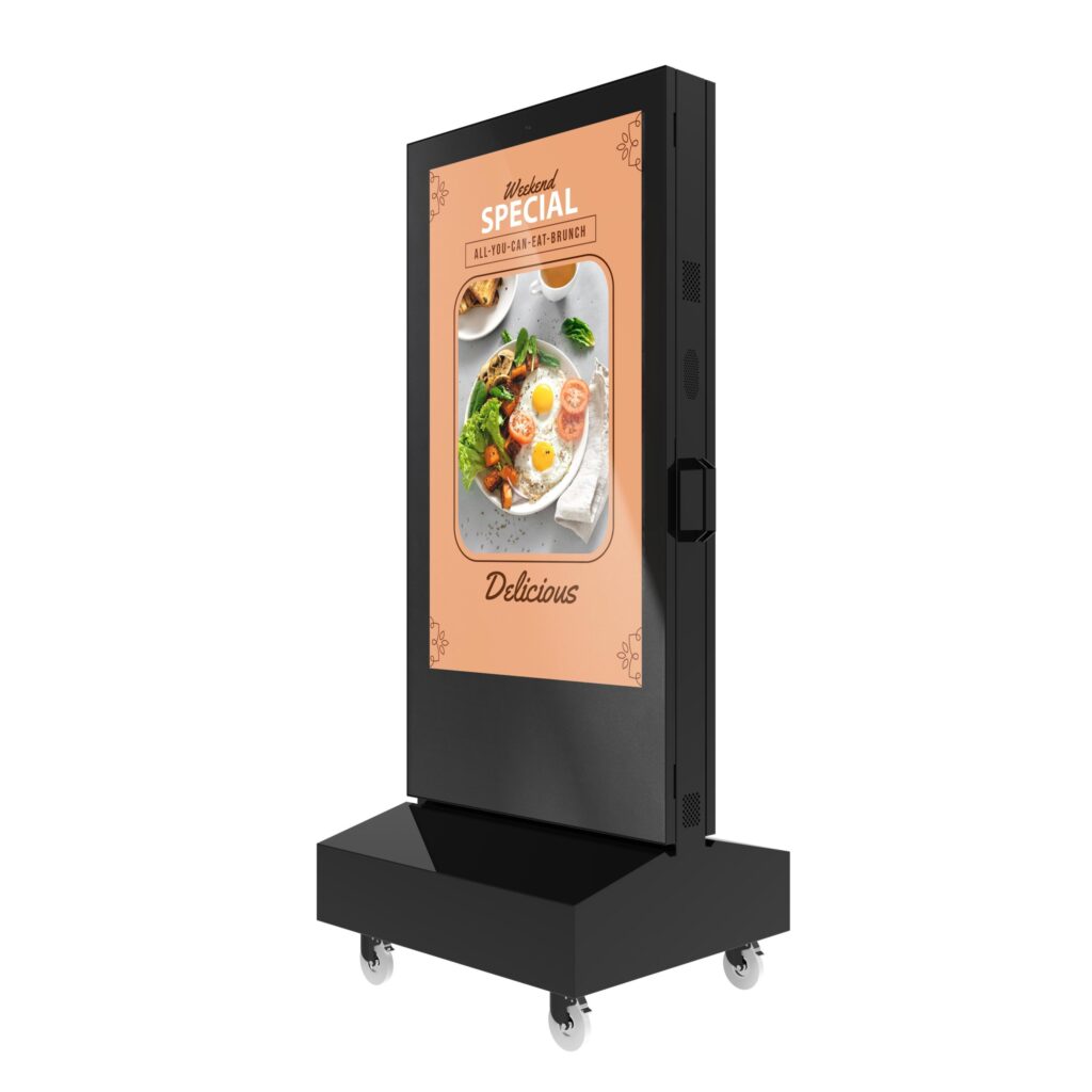 Digitaal snoer stoepbord